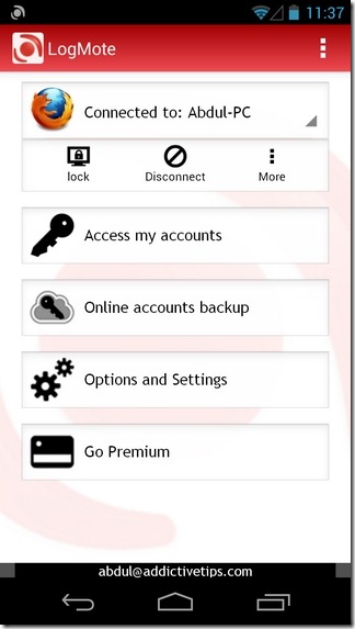 LogMote-Android-iOS-PC- 메인 LogMote-Android-iOS-PC- 메인