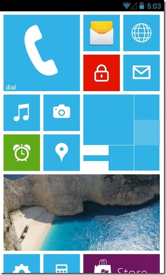 Launcher8-Android 설정-홈 Launcher8-Android 설정-홈