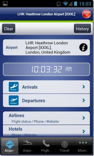 웹 포트 -Android-Airport-Status 웹 포트 -Android-Airport-Status