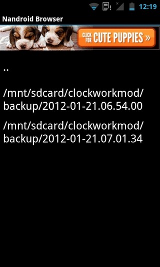 Nandroid-Bacnkup-Android- 홈 Nandroid-Bacnkup-Android- 홈