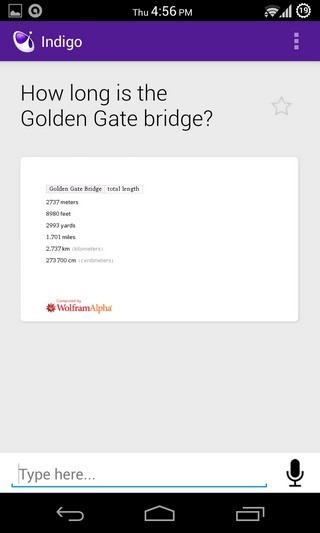 Indigo Androidクエリ Indigo Androidクエリ