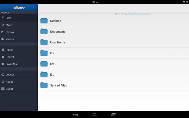 Tonido for Android