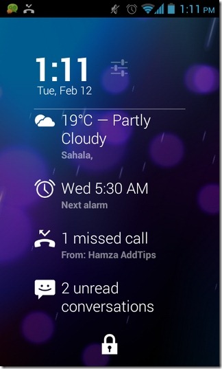 DashClock-Android-Lock-Screen DashClock-Android-Lock-Screen