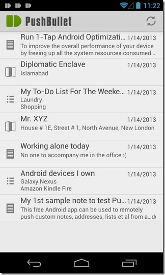 PushBullet-Android-Home PushBullet-Android-Home