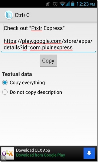 Ctrl C-Android-Sample Ctrl C-Android-Sample