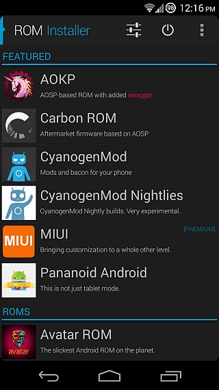 Android 01a用ROMインストーラー Android 01a用ROMインストーラー