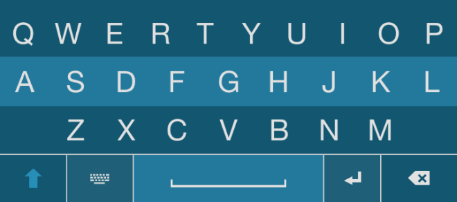 Android向けFleksyキーボード