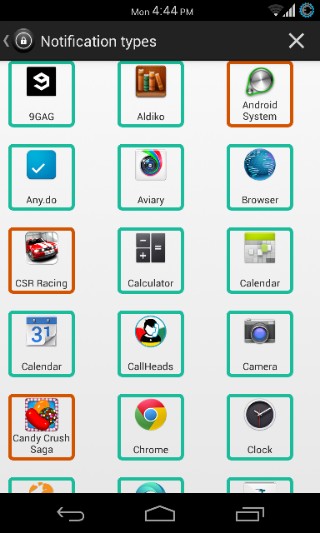 Android 6のActiveNotifications
