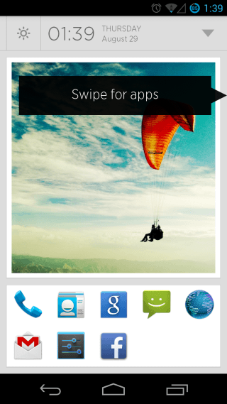 Android Home 01用Aviate Launcher Android Home 01用Aviate Launcher