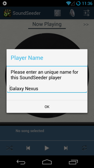 SoundSeeder Music Player_Device SoundSeeder Music Player_Device