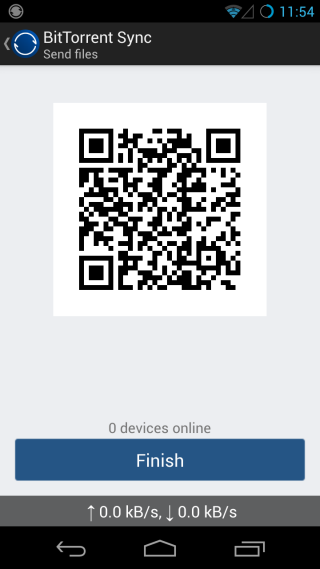 BitTorrent Sync_Send QR BitTorrent Sync_Send QR