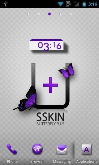 SSKIN_Butterfly _Luncher_Home SSKIN_Butterfly _Luncher_Home