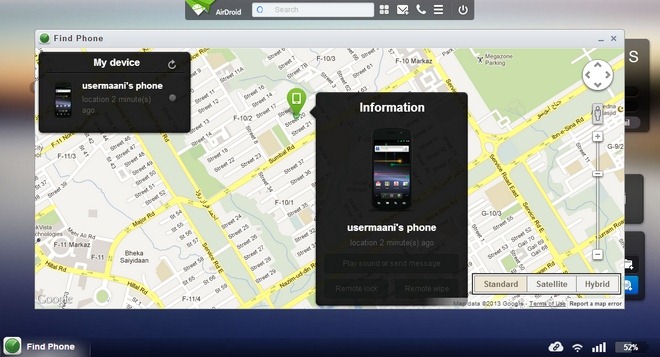 AirDroid2-Android-Lokalisera