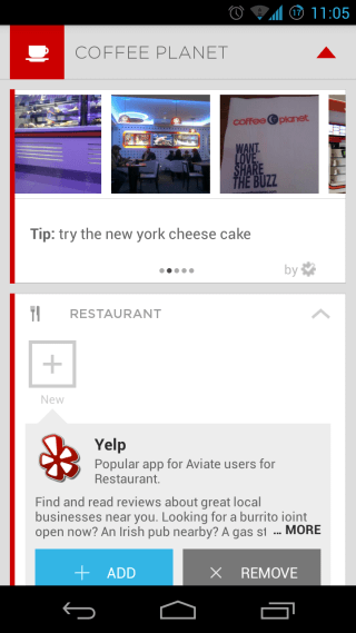 Aviate Launcher for Android Home 13 Coffee