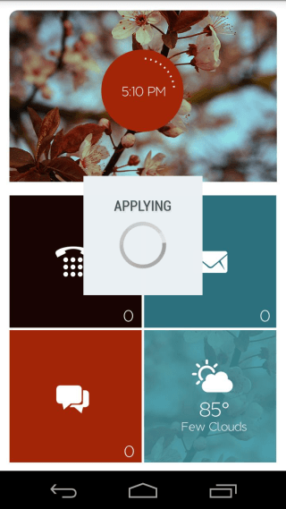 „MyColorScreen Themer“, skirtas „Android 07d“