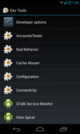 CM10.1 - Ayarlar - Sistem - Geliştirici Seçenekleri 3