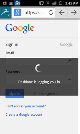 dashlane تسجيل الدخول