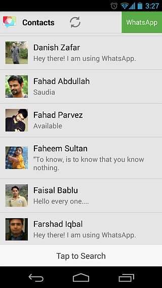 ปิดใช้งานสำหรับผู้ติดต่อ Android Whatsapp ปิดใช้งานสำหรับผู้ติดต่อ Android Whatsapp
