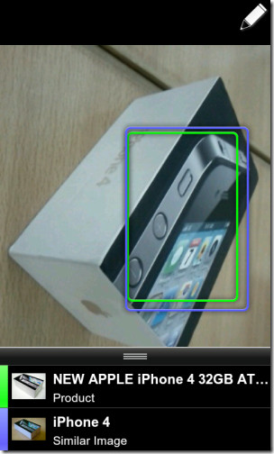 Google Goggles Androidille