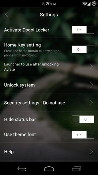 Dodol Locker Android 03: lle