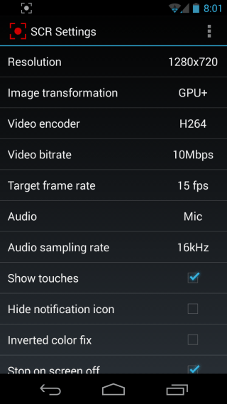 SCR Screen Recorder 4