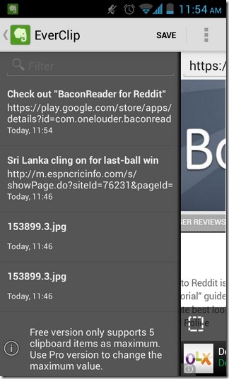 EverClip-Android-Sidebar