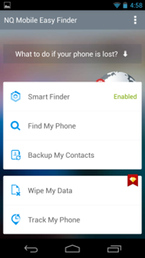 NQ Mobile Easy Finder Beta-5