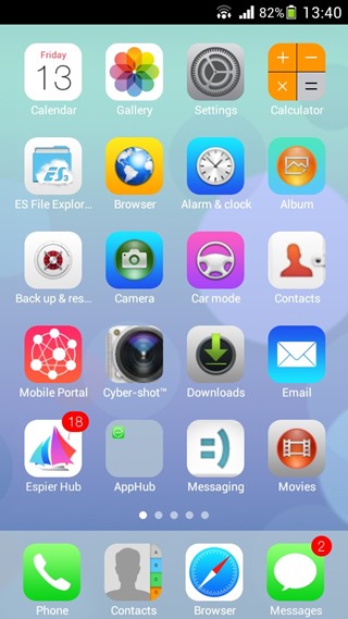 Espier Launcher iOS7 11