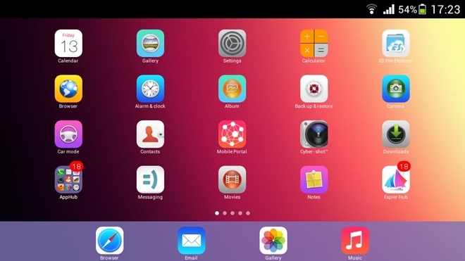 Espier Launcher iOS7 1