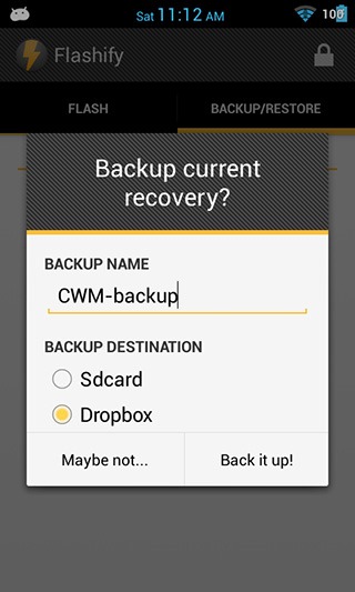 Flashify-backup-recuperare sau kernel-la-SD-sau-Dropbox