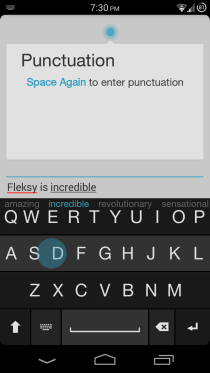 Fleksy Keyboard für Android 04