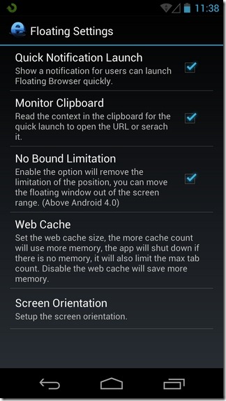 Floating-Browser-Flux-Android-Einstellungen-Float