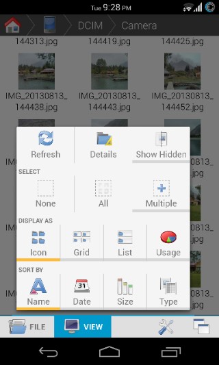 סייר הקבצים FX 12