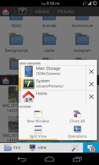 סייר הקבצים FX 16