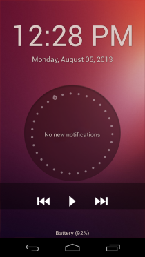 Ubuntu Touch Lockscreen 2