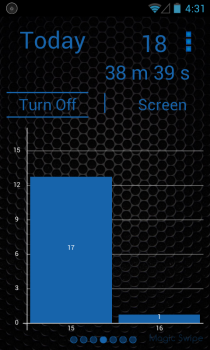 Schakel Screen_Stats2 uit