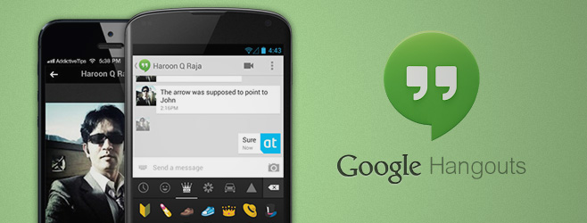 Google-Hangouts ל- Google + -Android-iOS