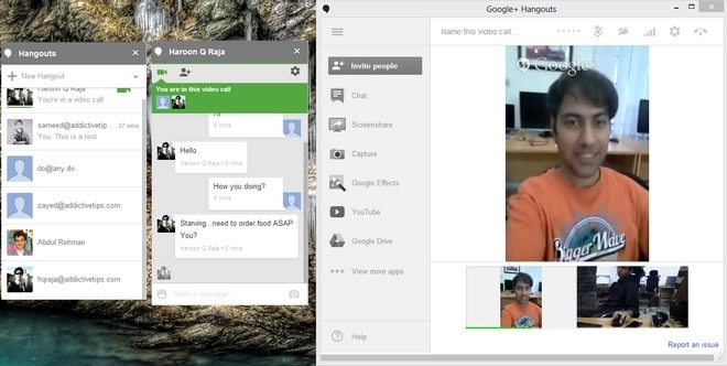 Hangouts Chrome