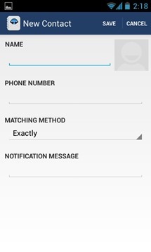 Shady Contacts az Android 08-hoz