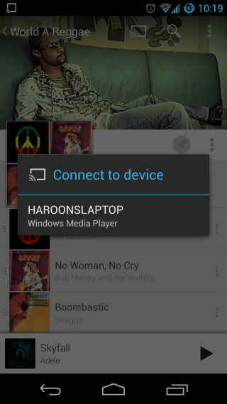 Näytetään UPnP DLNA: han GMusic 3: lle