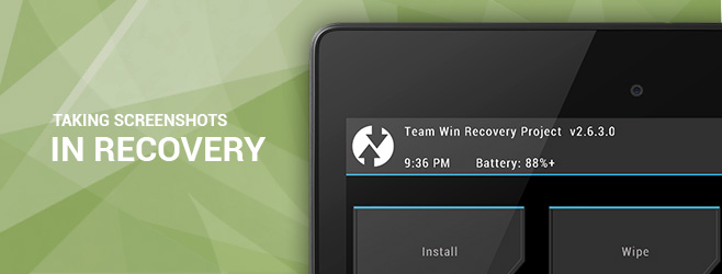 Як зробити знімки екрана в Android-відновлення
