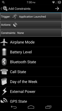 Android 07 için MacroDroid Cihazı Otomasyonu