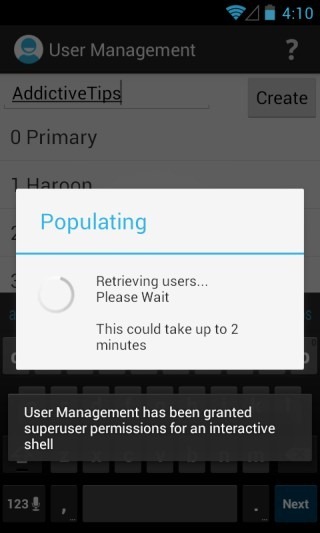 Android Jelly Bean User Management 2 Android Jelly Bean User Management 2