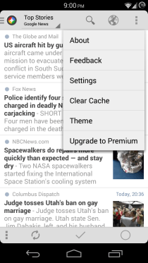 Nyheter for Android 08