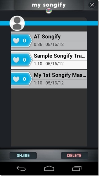 Songify-Android-My-Songify