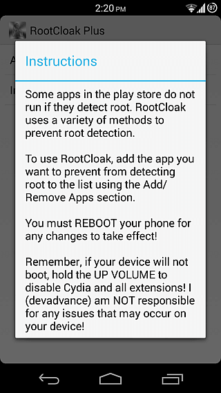 RootClock Plus für Android 2