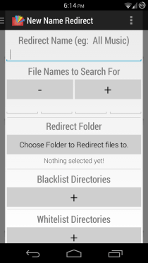 Reindirizza File Organizer per Android 08