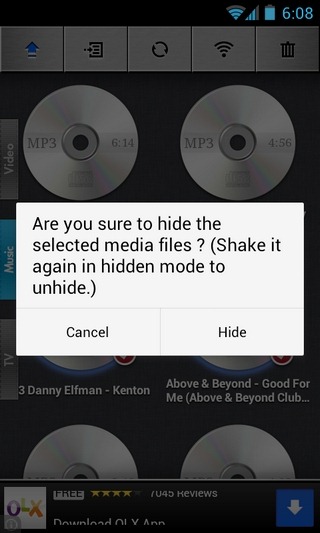 „RockPlayer2“ - „Android-Hide“ „RockPlayer2“ - „Android-Hide“