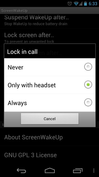 ScreenWakeUp-Android-Auto-Lock