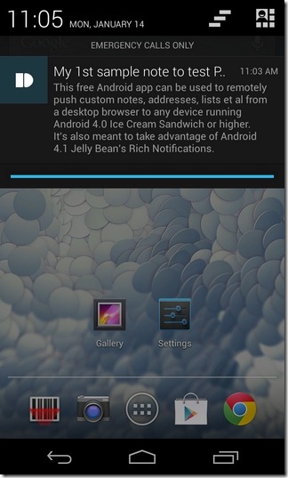 PushBullet-Android-Sample1